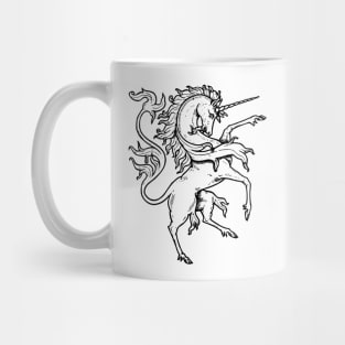 Vintage Mythical Unicorn Mug